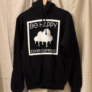 DIXIE D’AMELIO Black 'Be Happy' Hoodie size xsmall
